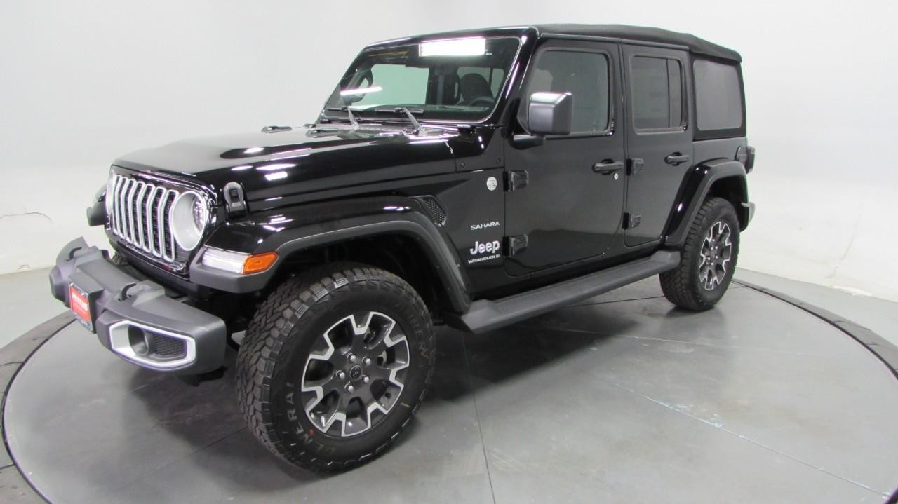 2024 Black Clearcoat Jeep Wrangler Sahara 4X4 SUV
