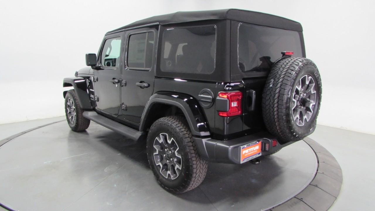 2024 Black Clearcoat Jeep Wrangler Sahara 4X4 SUV