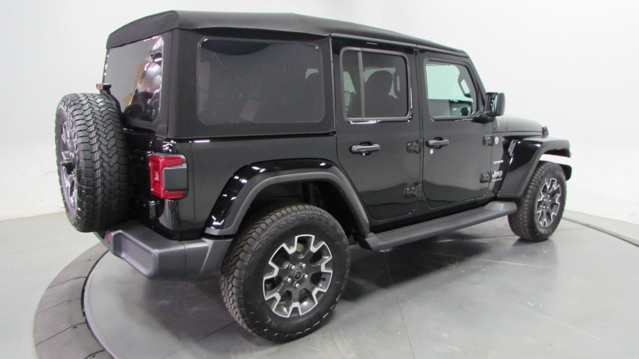 2024 Black Clearcoat Jeep Wrangler Sahara 4X4 SUV