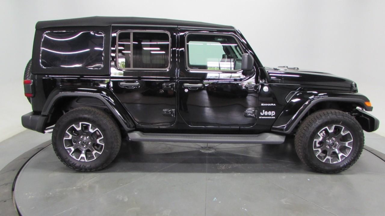 2024 Black Clearcoat Jeep Wrangler Sahara 4X4 SUV
