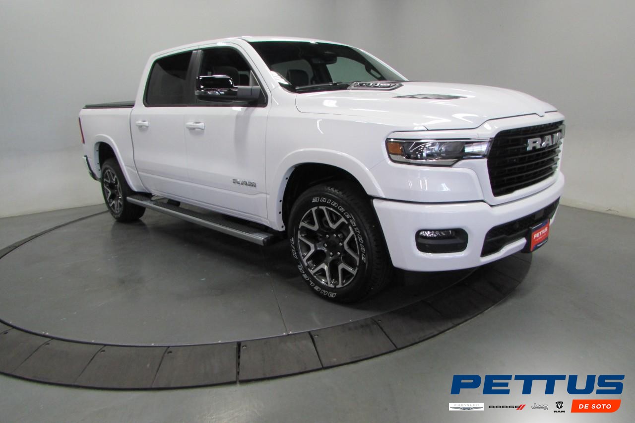 2025 Bright White Clearcoat Ram 1500 Laramie Truck