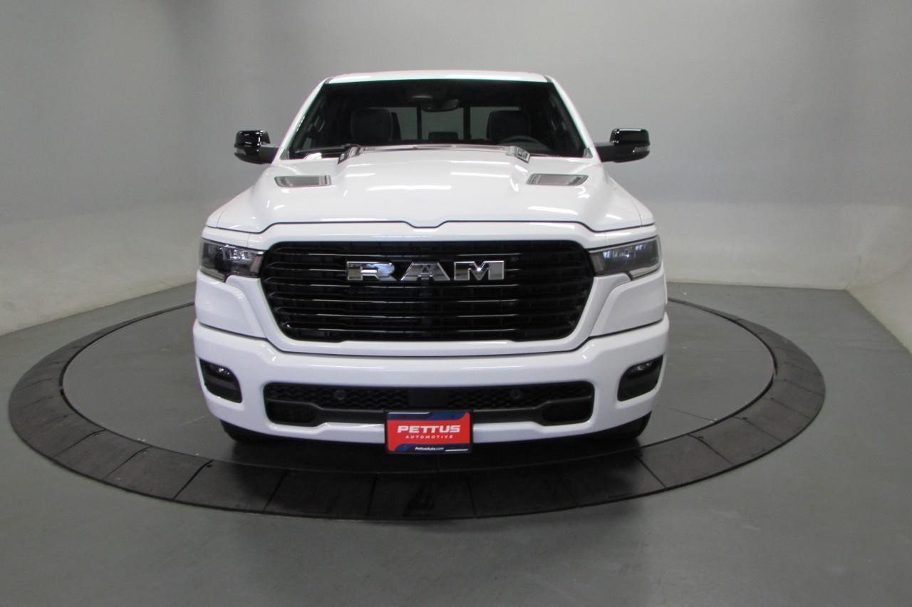 2025 Bright White Clearcoat Ram 1500 Laramie 4X4 Truck