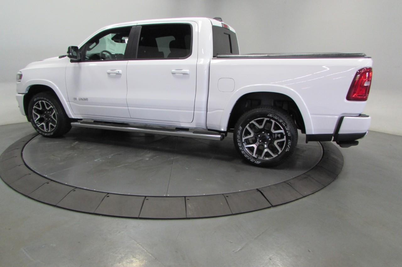 2025 Bright White Clearcoat Ram 1500 Laramie 4X4 Truck