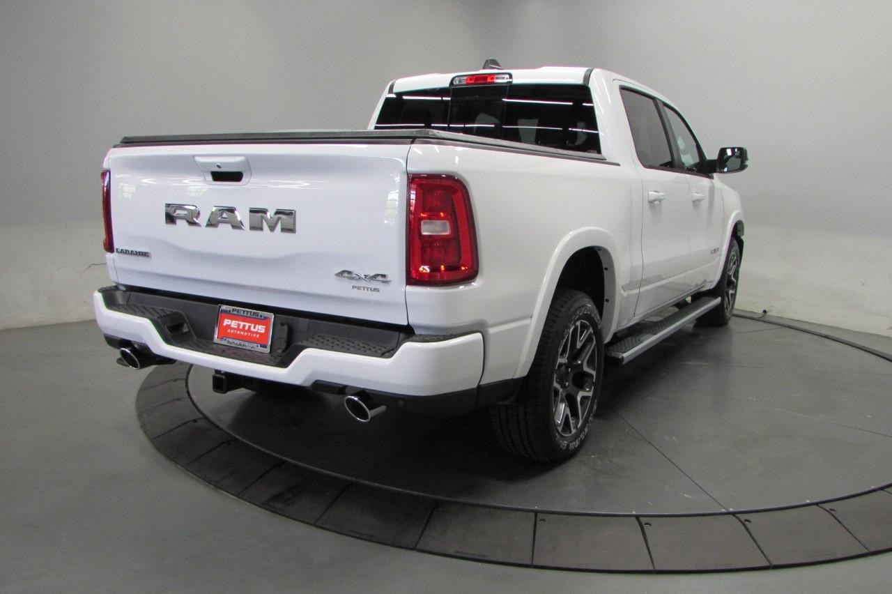 2025 Bright White Clearcoat Ram 1500 Laramie 4X4 Truck
