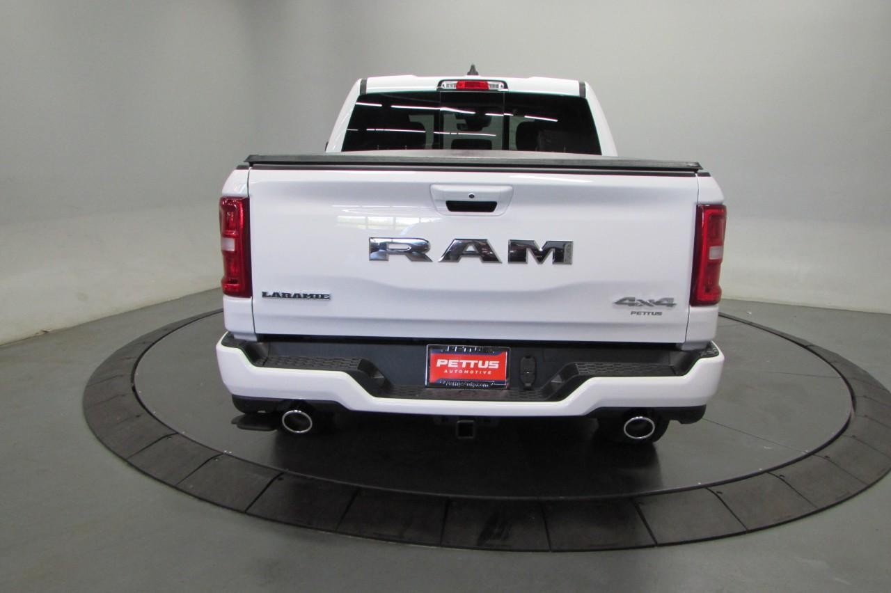2025 Bright White Clearcoat Ram 1500 Laramie 4X4 Truck