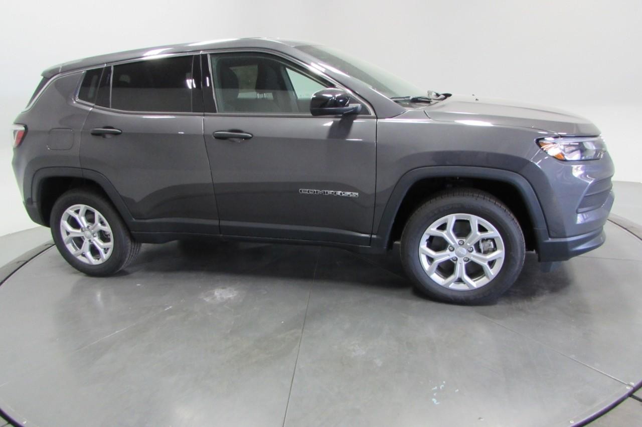 2024 Baltic Gray Metallic Clearcoat Jeep Compass Sport 4X4 SUV