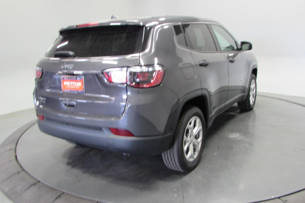2024 Baltic Gray Metallic Clearcoat Jeep Compass Sport 4X4 SUV