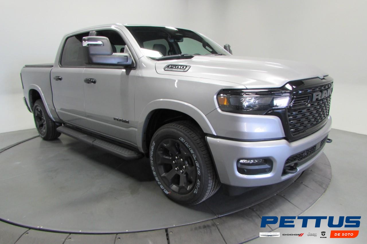 2025 Billet Silver Metallic Clearcoat Ram 1500 Big Horn/Lone Star Truck