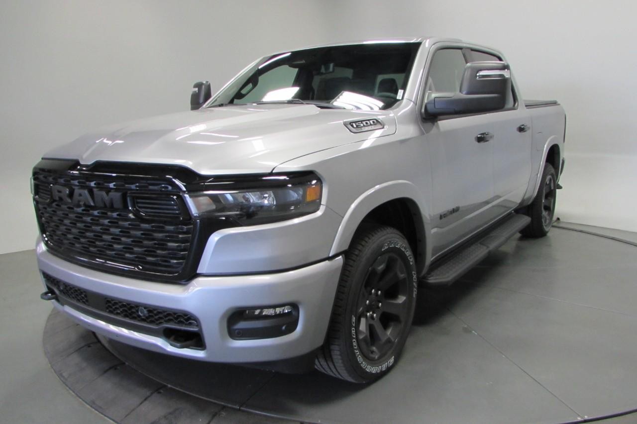 2025 Billet Silver Metallic Clearcoat Ram 1500 Big Horn/Lone Star 4X4 Truck
