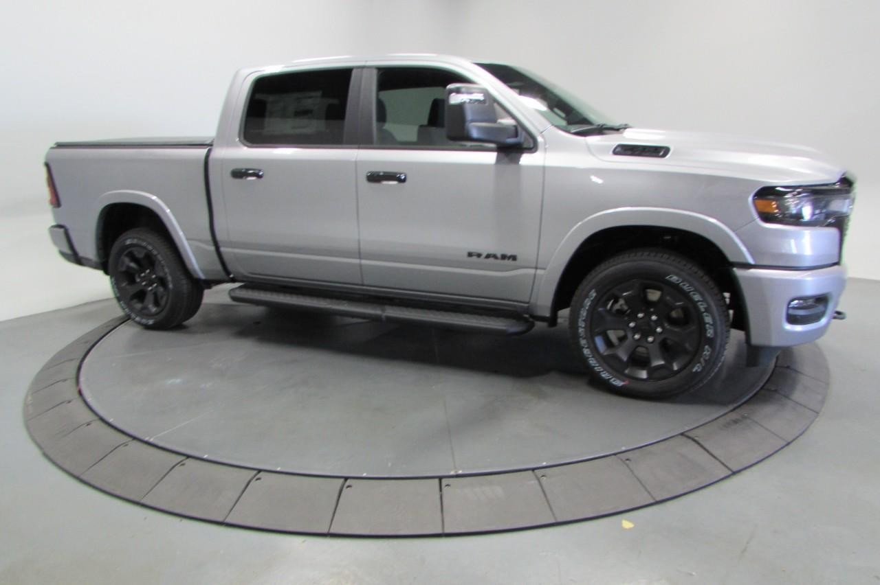 2025 Billet Silver Metallic Clearcoat Ram 1500 Big Horn/Lone Star 4X4 Truck