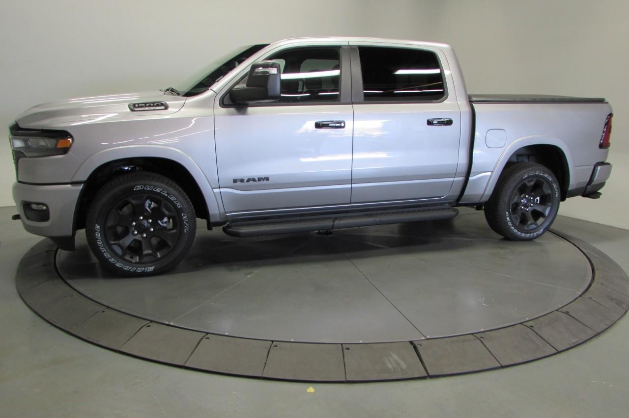2025 Billet Silver Metallic Clearcoat Ram 1500 Big Horn/Lone Star 4X4 Truck