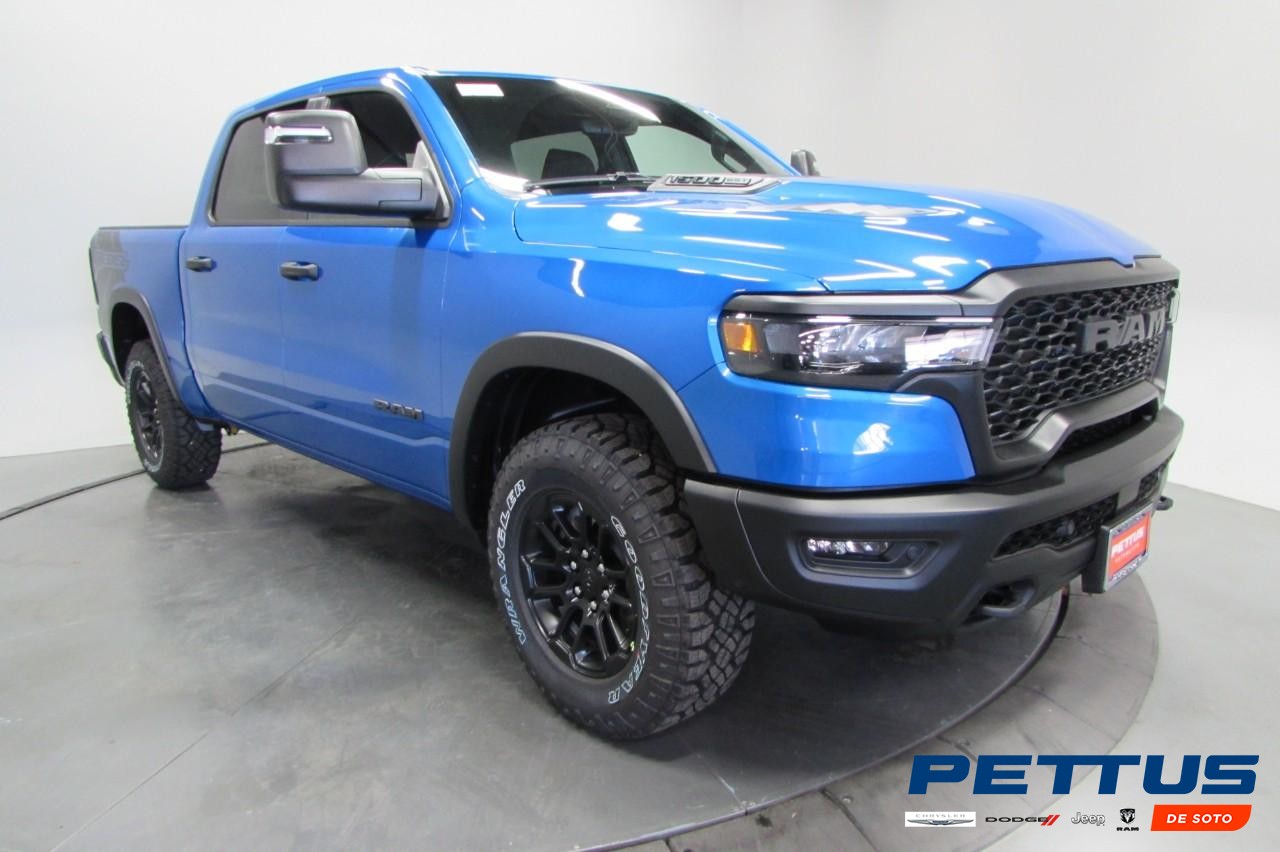 2025 Hydro Blue Pearlcoat Ram 1500 Rebel Truck