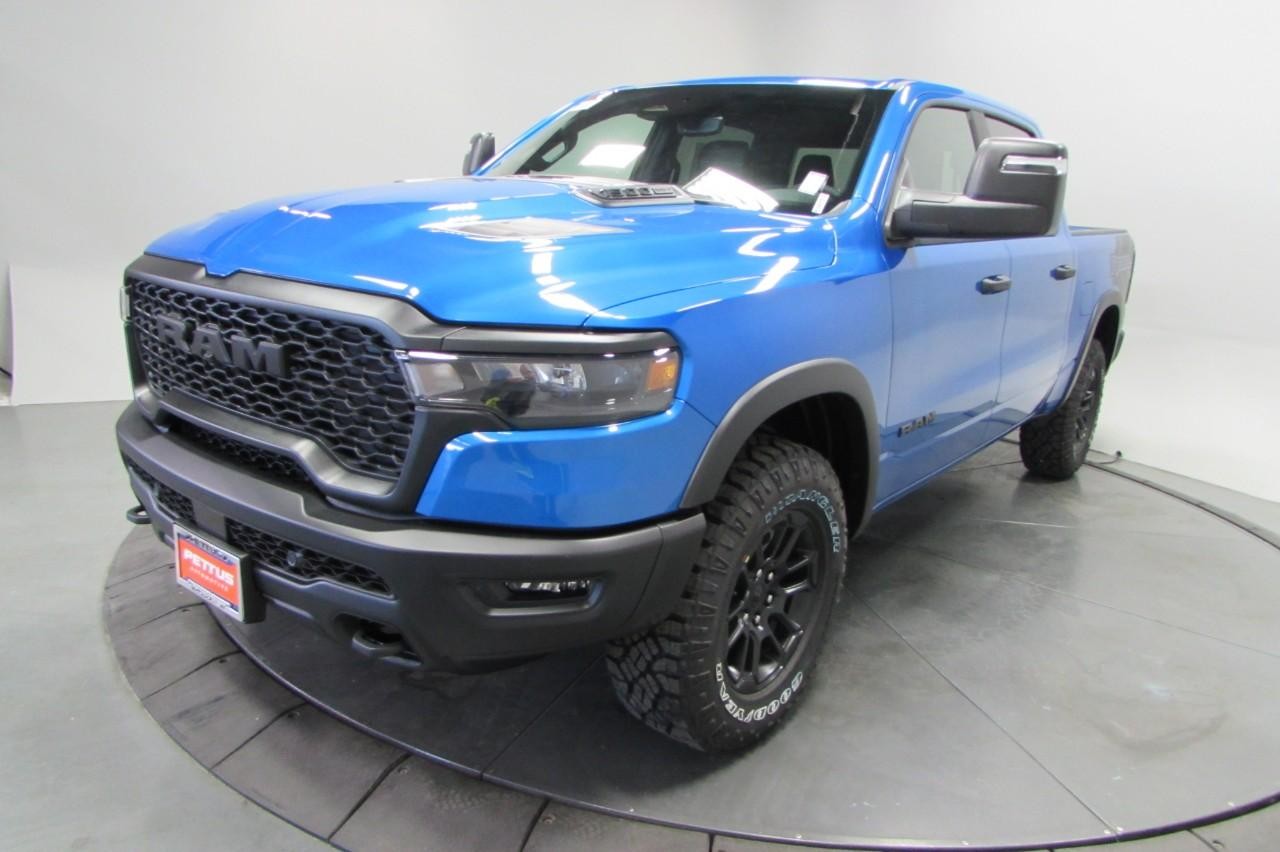 2025 Hydro Blue Pearlcoat Ram 1500 Rebel 4X4 Truck