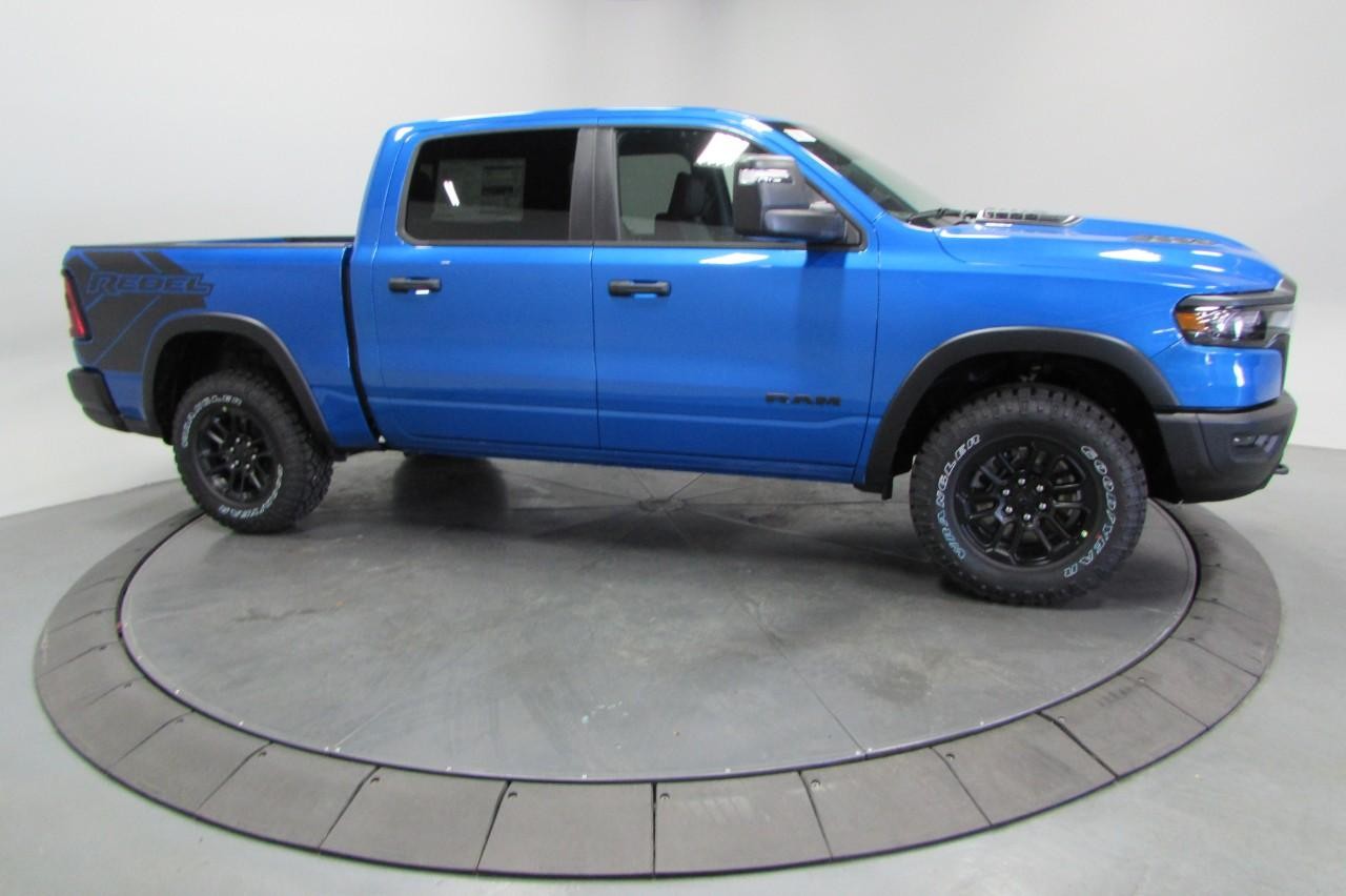 2025 Hydro Blue Pearlcoat Ram 1500 Rebel 4X4 Truck