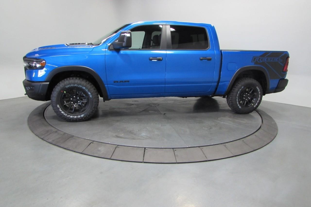 2025 Hydro Blue Pearlcoat Ram 1500 Rebel 4X4 Truck