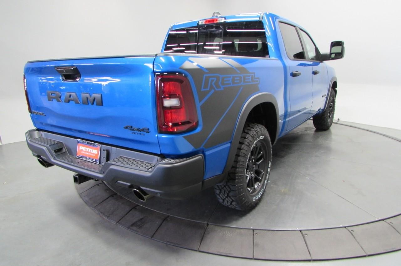 2025 Hydro Blue Pearlcoat Ram 1500 Rebel 4X4 Truck