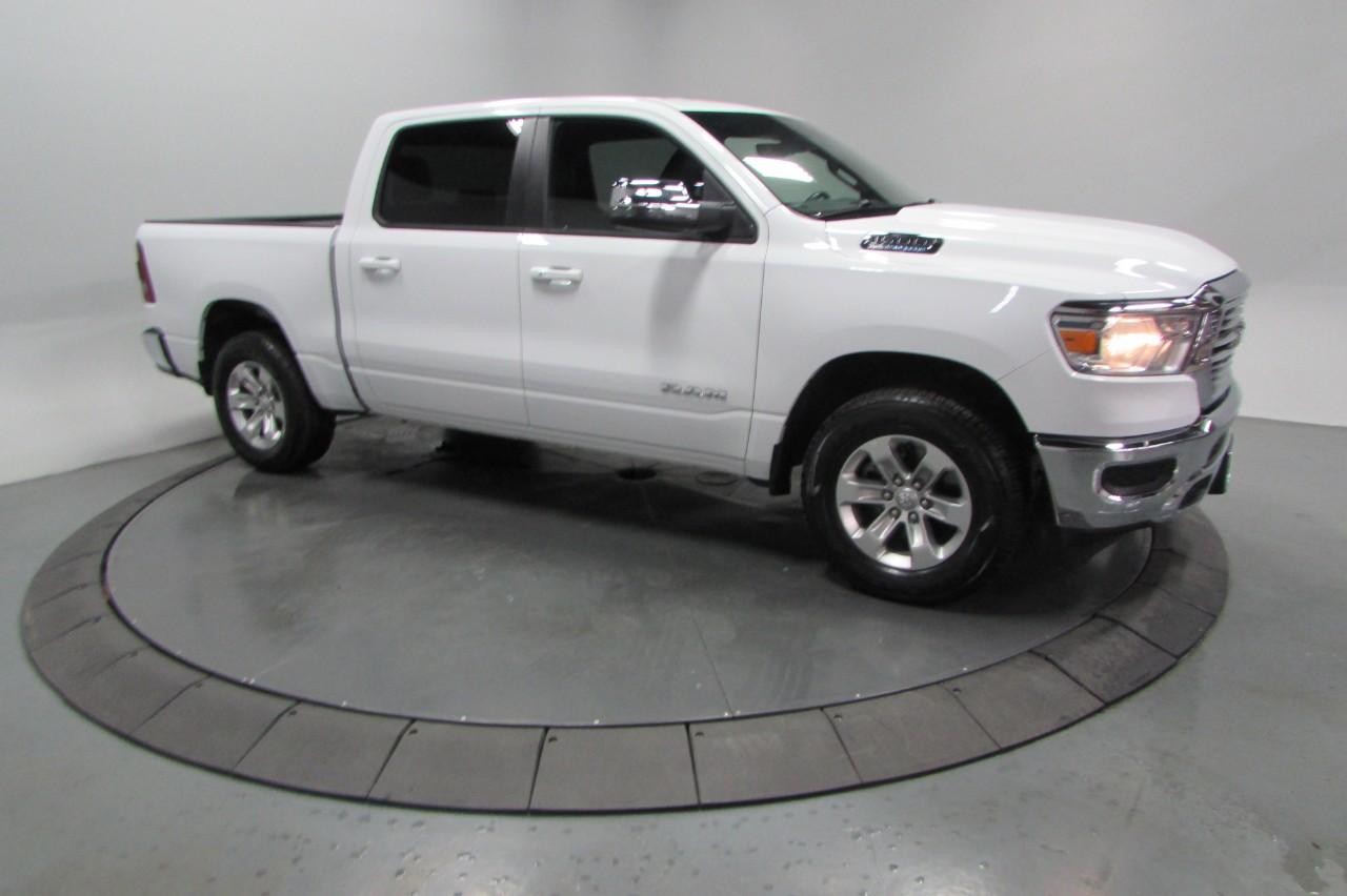 2024 Bright White Clearcoat Ram 1500 Laramie 4X4 Truck