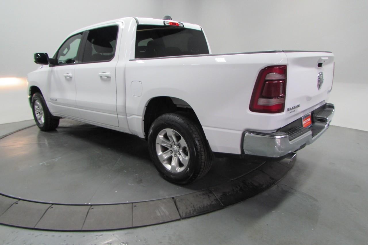 2024 Bright White Clearcoat Ram 1500 Laramie 4X4 Truck