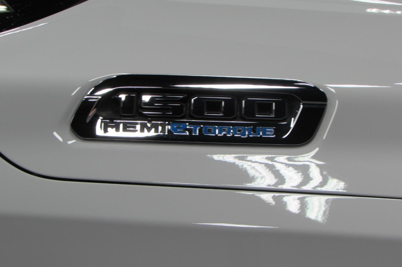 2024 Bright White Clearcoat Ram 1500 Laramie 4X4 Truck