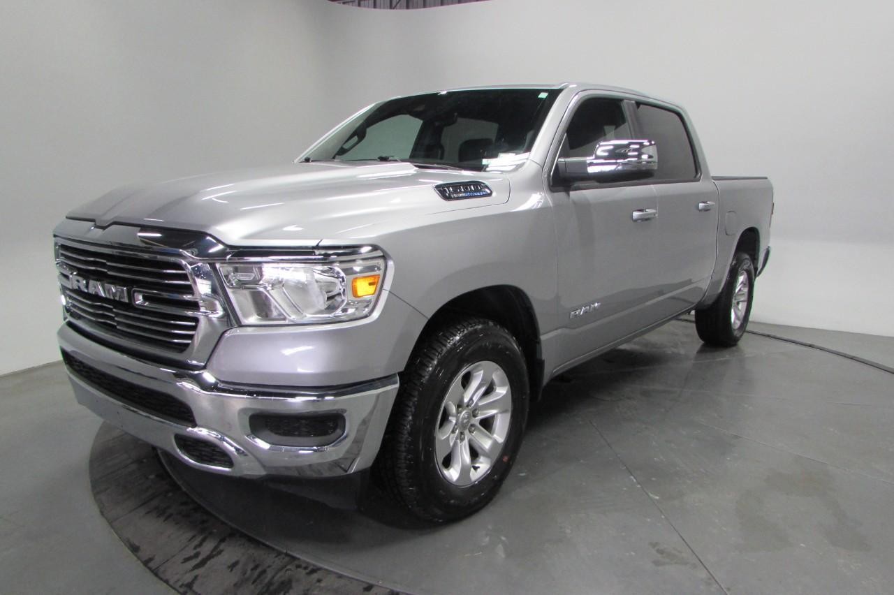 2024 Billet Silver Metallic Clearcoat Ram 1500 Laramie 4X4 Truck