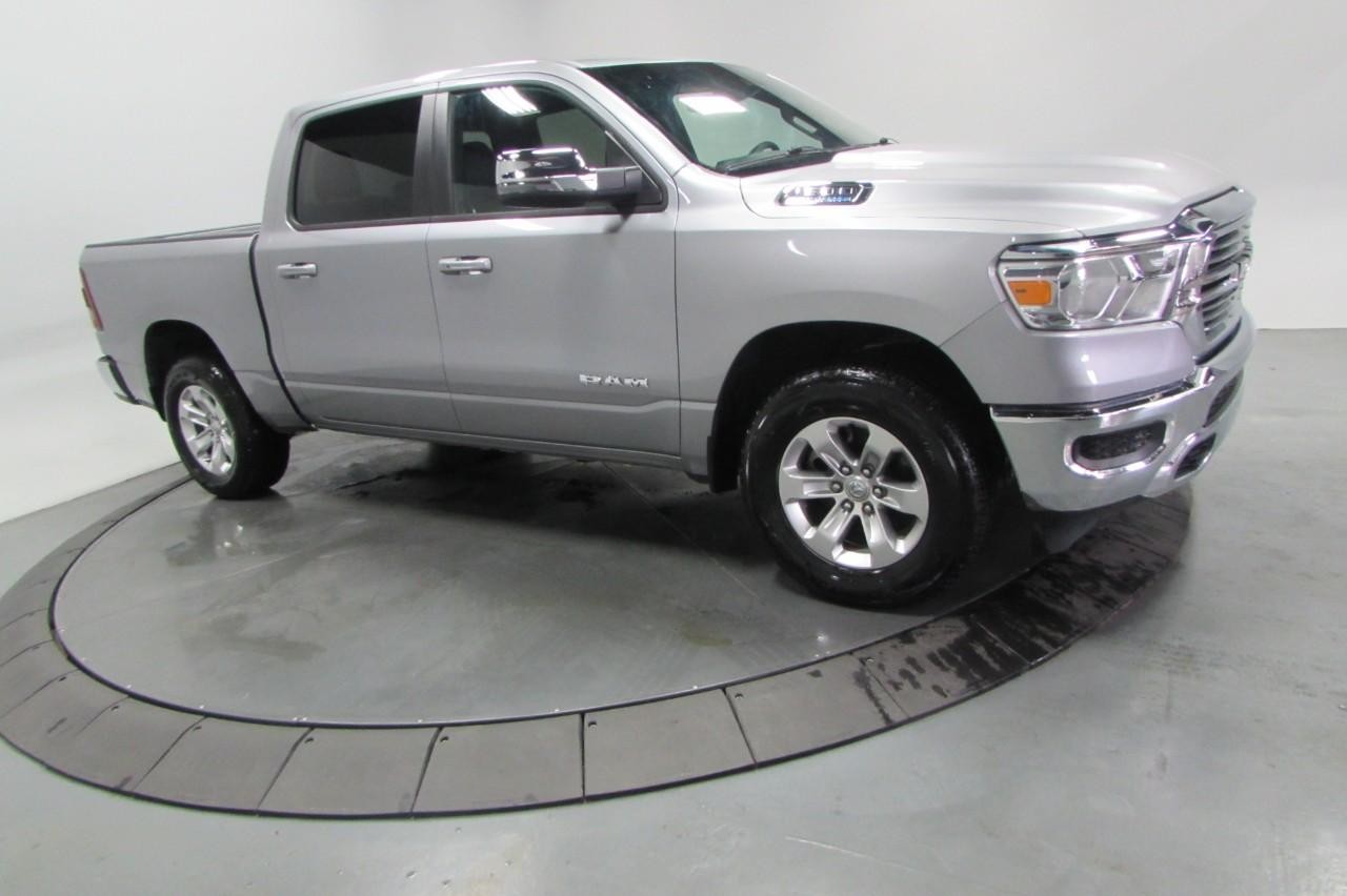 2024 Billet Silver Metallic Clearcoat Ram 1500 Laramie 4X4 Truck