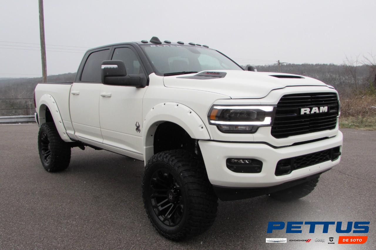 2024 Bright White Clearcoat Ram 3500 Laramie Truck