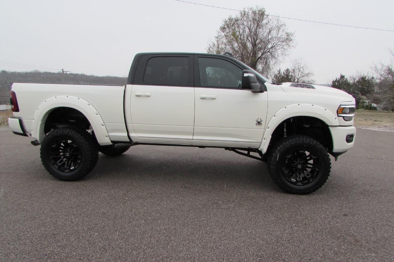 2024 Bright White Clearcoat Ram 3500 Laramie 4X4 Truck