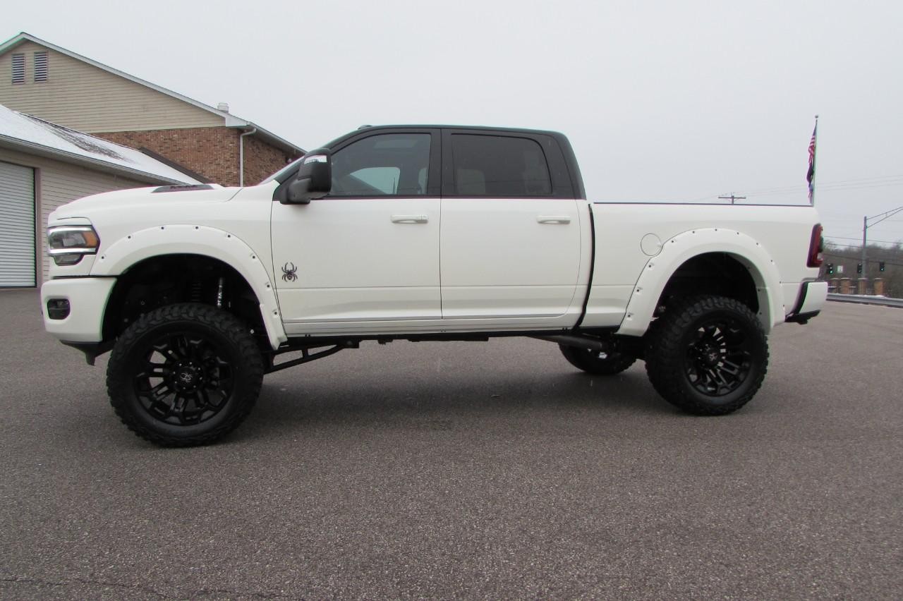 2024 Bright White Clearcoat Ram 3500 Laramie 4X4 Truck