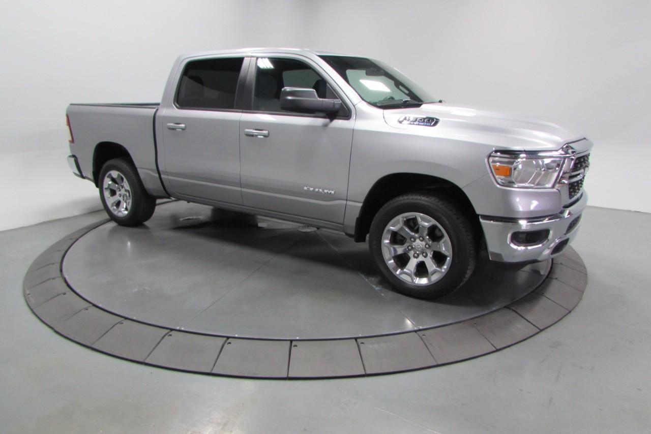 2022 Billet Silver Metallic Clearcoat Ram 1500 Big Horn/Lone Star 4X4 Truck