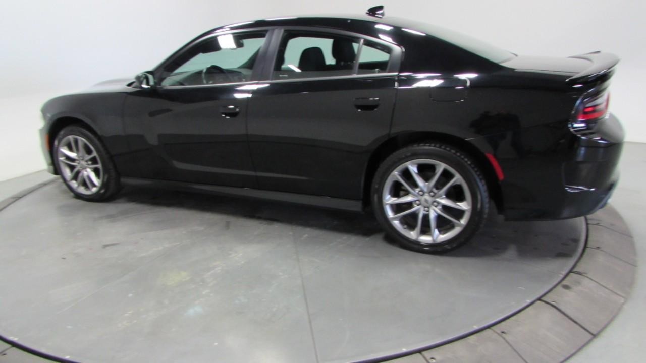 2022 Pitch Black Clearcoat Dodge Charger GT AWD Sedan