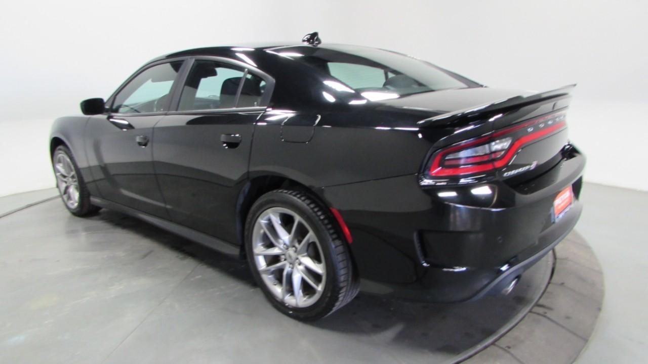 2022 Pitch Black Clearcoat Dodge Charger GT AWD Sedan