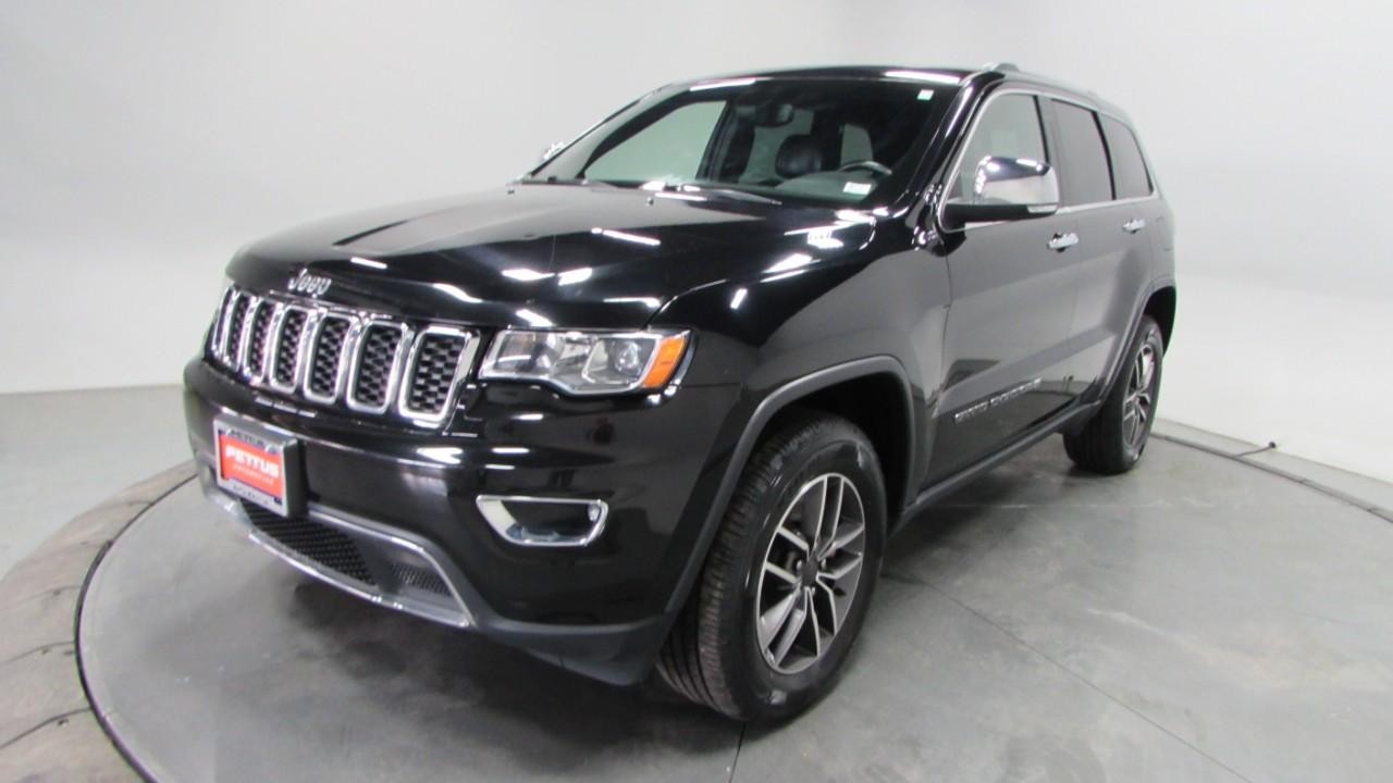 2022 Diamond Black Crystal Pearlcoat Jeep Grand Cherokee WK Limited 4X4 SUV