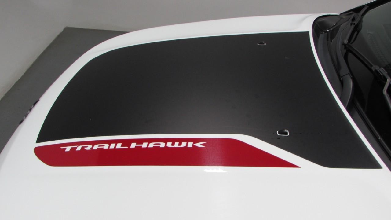 2023 Bright White Clearcoat Jeep Compass Trailhawk 4X4 SUV