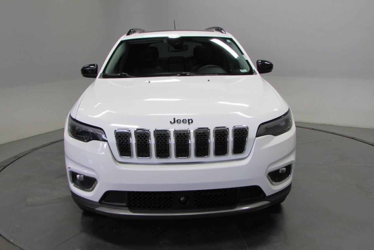 2022 Bright White Clearcoat Jeep Cherokee Limited 4X4 SUV
