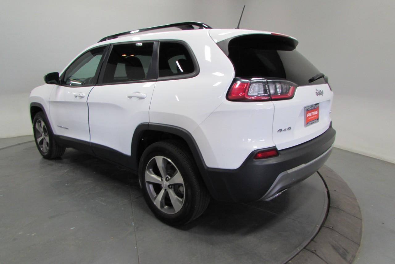 2022 Bright White Clearcoat Jeep Cherokee Limited 4X4 SUV