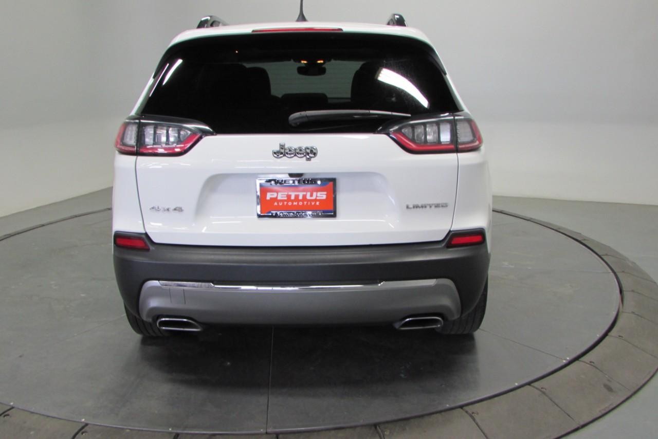2022 Bright White Clearcoat Jeep Cherokee Limited 4X4 SUV