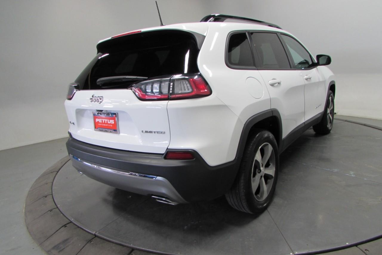 2022 Bright White Clearcoat Jeep Cherokee Limited 4X4 SUV