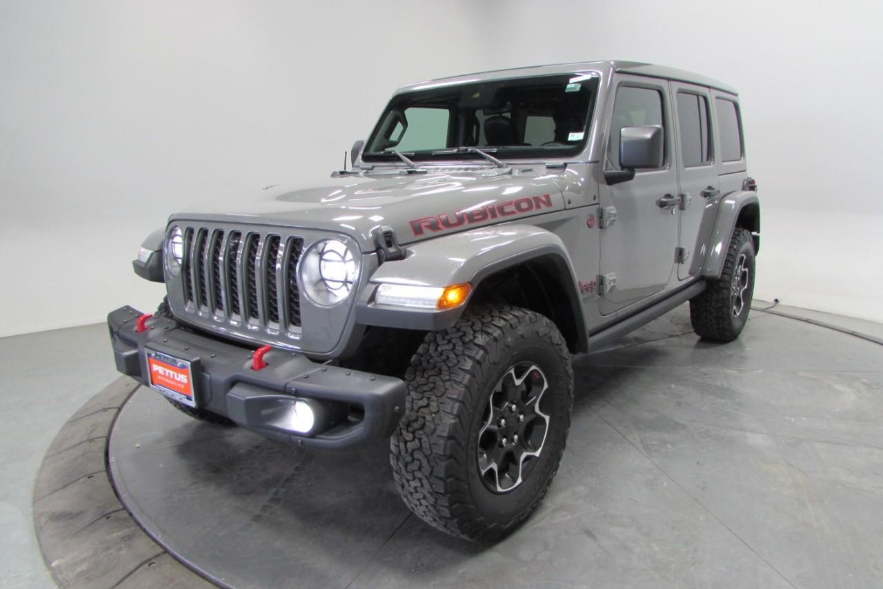 2021 Granite Crystal Metallic Clearcoat Jeep Wrangler Unlimited Rubicon 4X4 SUV
