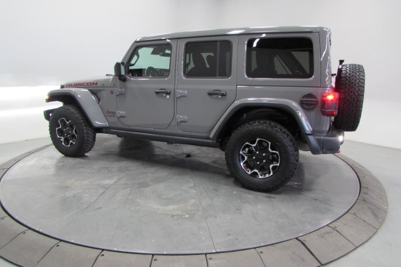 2021 Granite Crystal Metallic Clearcoat Jeep Wrangler Unlimited Rubicon 4X4 SUV