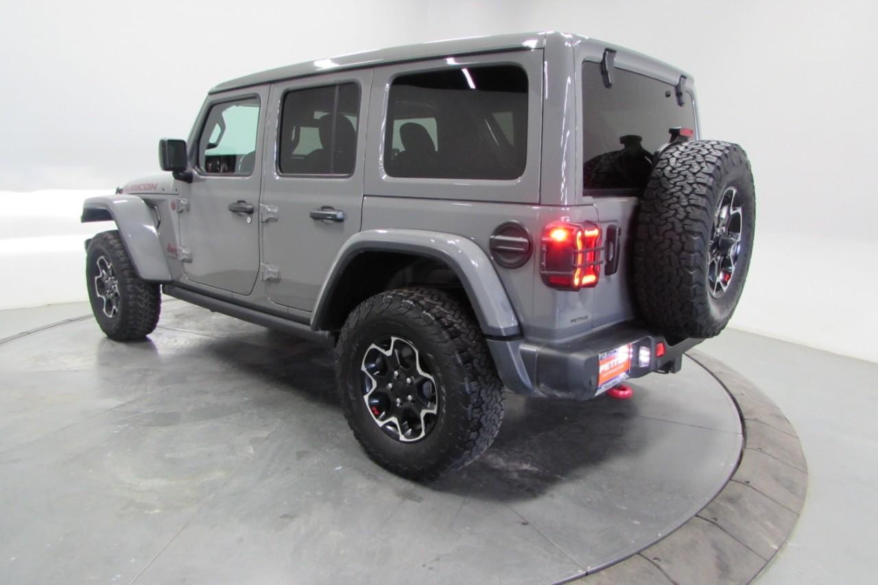 2021 Granite Crystal Metallic Clearcoat Jeep Wrangler Unlimited Rubicon 4X4 SUV