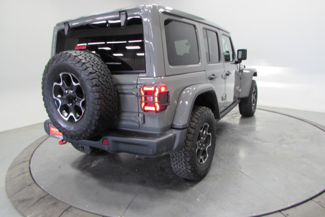 2021 Granite Crystal Metallic Clearcoat Jeep Wrangler Unlimited Rubicon 4X4 SUV