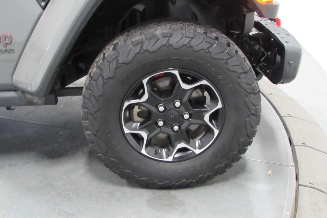 2021 Granite Crystal Metallic Clearcoat Jeep Wrangler Unlimited Rubicon 4X4 SUV