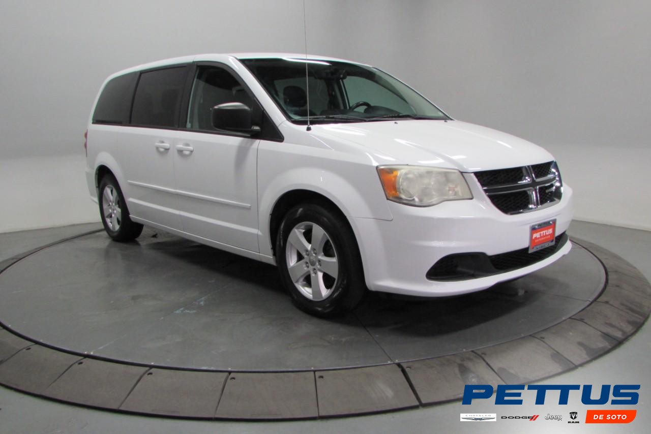 2013 Stone White Dodge Grand Caravan SE Van