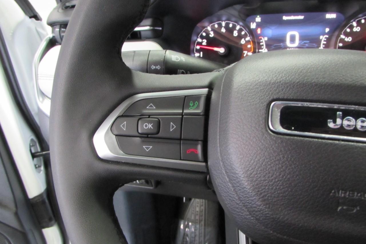 2024 Bright White Clearcoat Jeep Compass Limited 4X4 SUV