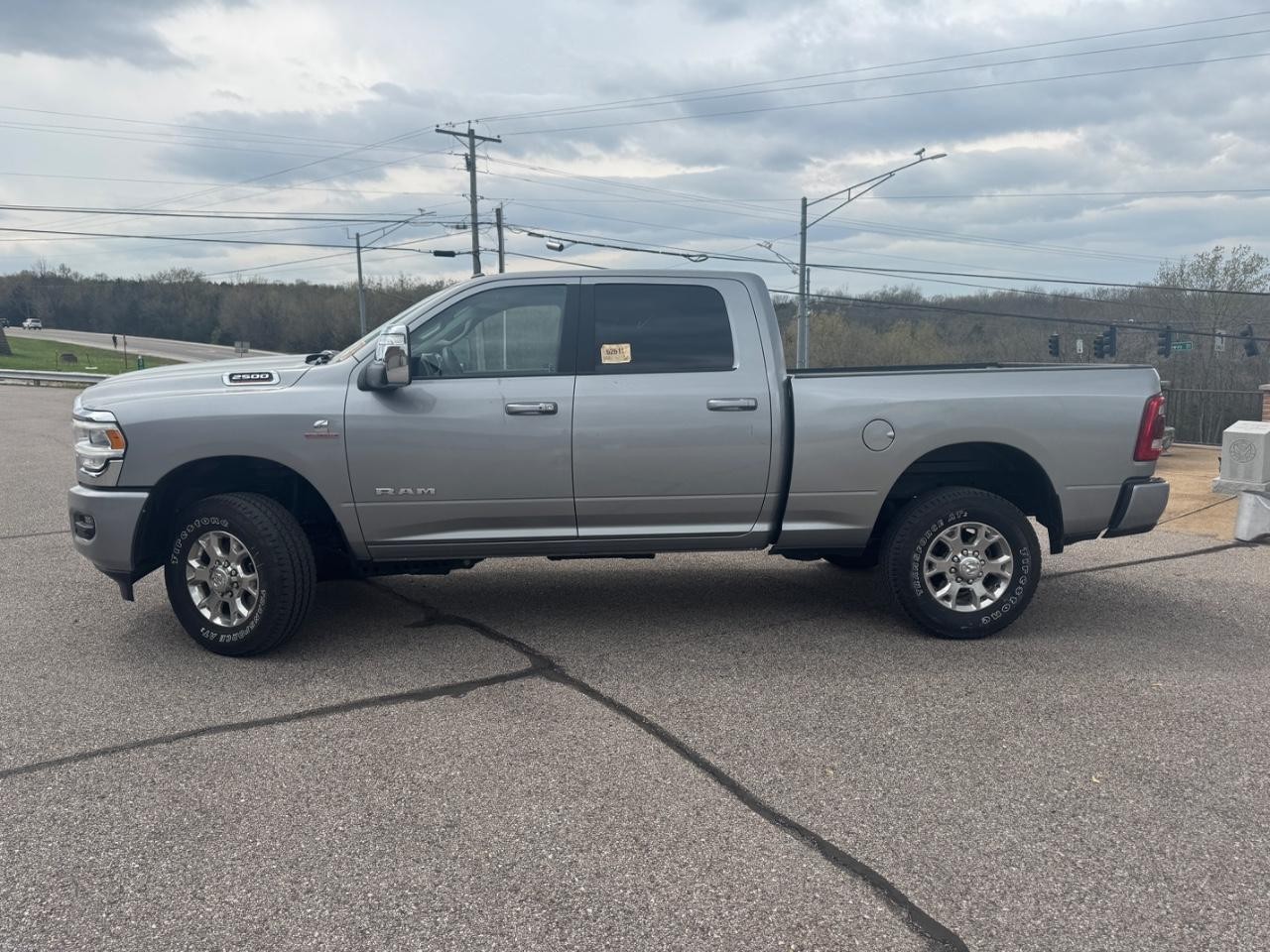 2024 Billet Silver Metallic Clearcoat Ram 2500 Laramie 4X4 Truck