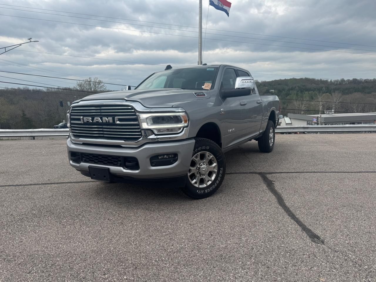 2024 Billet Silver Metallic Clearcoat Ram 2500 Laramie 4X4 Truck