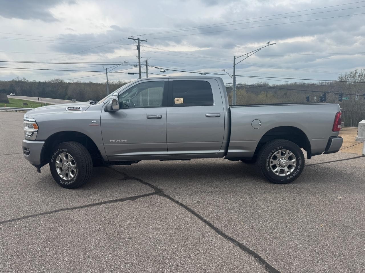 2024 Billet Silver Metallic Clearcoat Ram 2500 Laramie 4X4 Truck