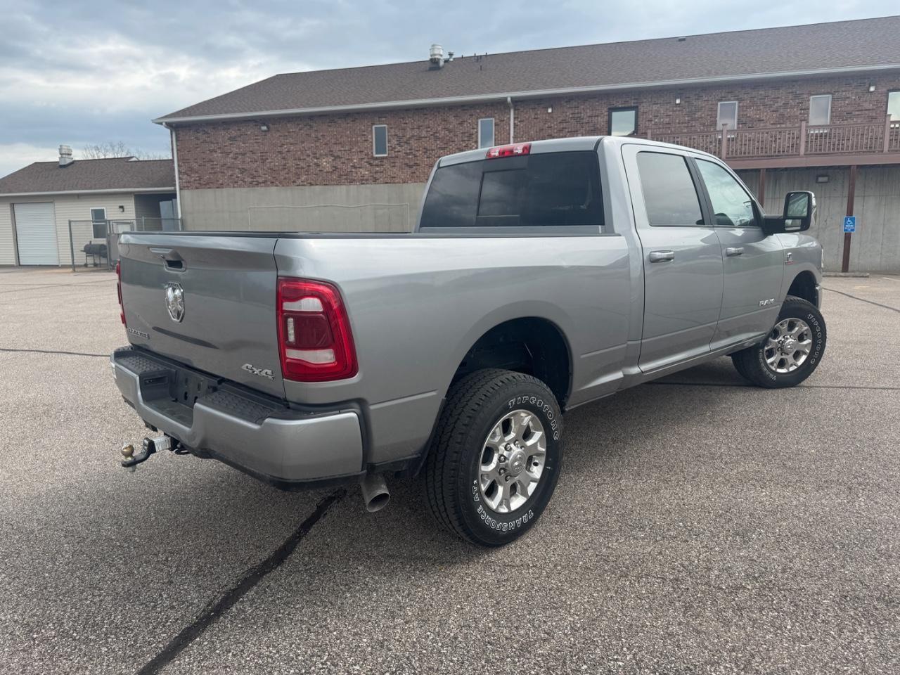 2024 Billet Silver Metallic Clearcoat Ram 2500 Laramie 4X4 Truck