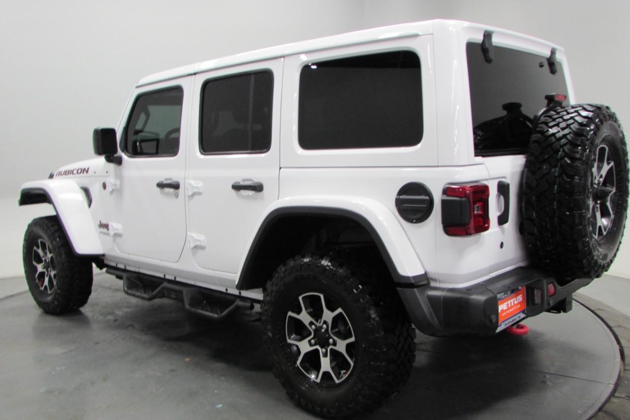 2020 Bright White Clearcoat Jeep Wrangler Unlimited Unlimited Rubicon 4X4 SUV