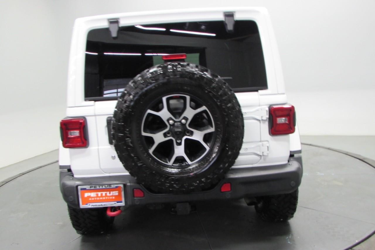 2020 Bright White Clearcoat Jeep Wrangler Unlimited Unlimited Rubicon 4X4 SUV